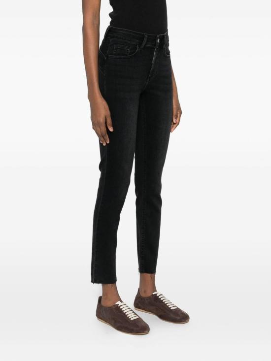 26SS 리우조 스트레이트 팬츠 UA6035D030587483 Black - LIU JO