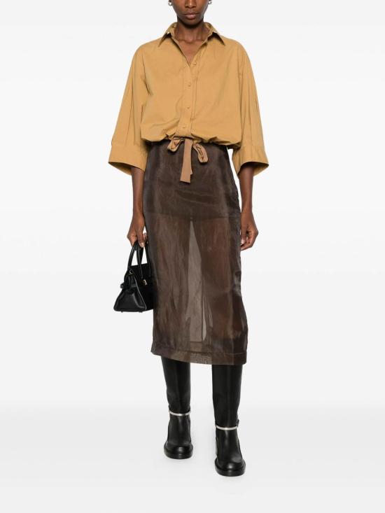 26SS 포르테포르테 셔츠 14608MYSHIRTF49A0021 Beige - FORTE FORTE