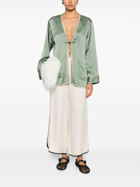 26SS 포르테포르테 스트레이트 팬츠 14550MYPANTSF49A7019 Cream - FORTE FORTE