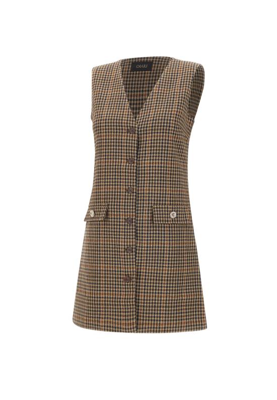 25FW 리우조 미디 원피스 MF5160T4335 P9002 Brown