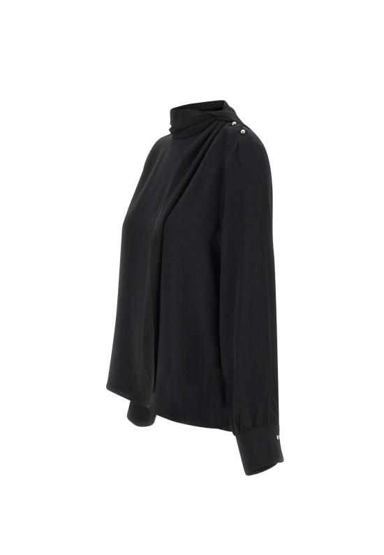 25FW 리우조 블라우스 MF5281T4241 22222 Black - LIU JO