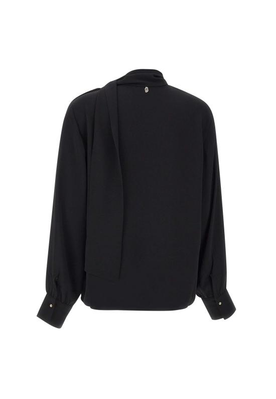 25FW 리우조 블라우스 MF5281T4241 22222 Black - LIU JO