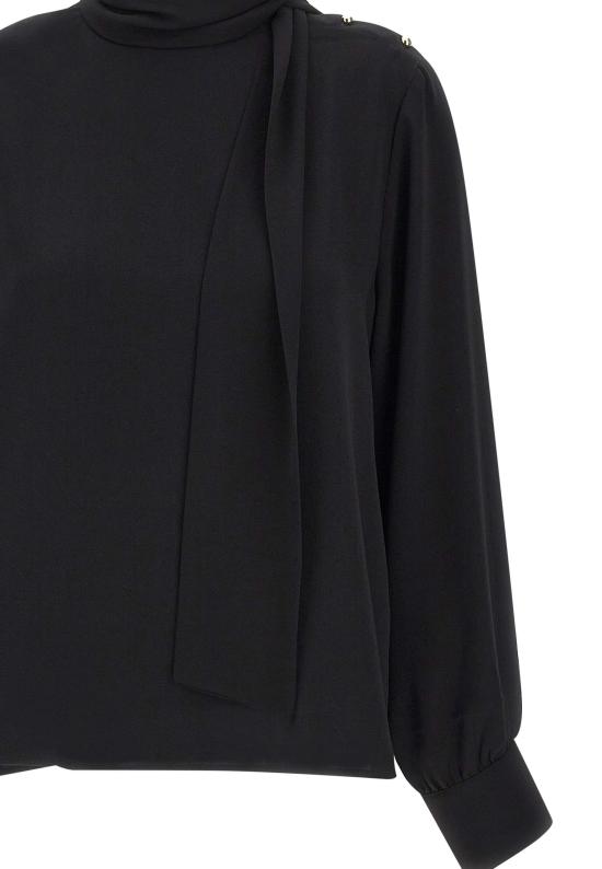 25FW 리우조 블라우스 MF5281T4241 22222 Black - LIU JO