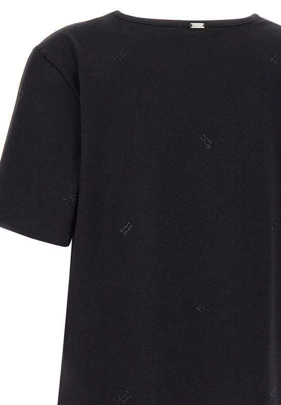 25FW 에르노 반팔 티셔츠 JG000290D 520099300 Black - HERNO