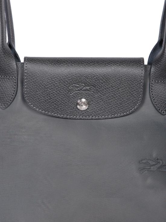 26SS 롱샴 르 플리아쥬 그린 토트백 L L1899919 P66 Grey - LONGCHAMP
