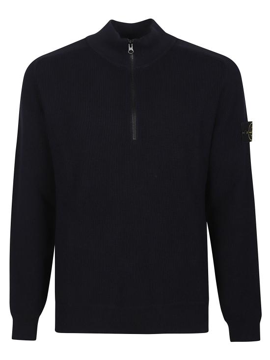 26SS 스톤 아일랜드 집업 니트 L1S155100124S00D8 V0020 Blue