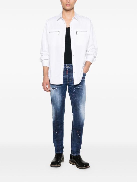 26SS 디스퀘어드2 데님 팬츠 S74LB1928 S30664470 Blue - DSQUARED2