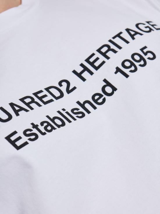 26SS 디스퀘어드2 반팔 티셔츠 S74GD1456 D20020100 White - DSQUARED2