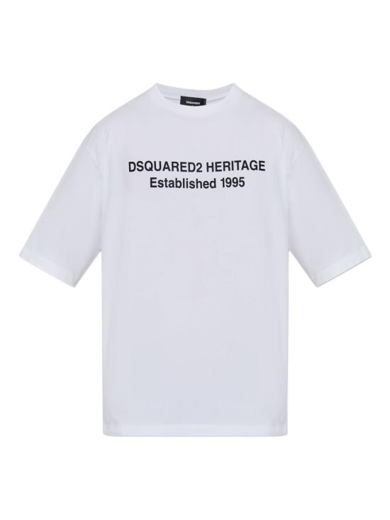 26SS 디스퀘어드2 반팔 티셔츠 S74GD1456 D20020100 White - DSQUARED2