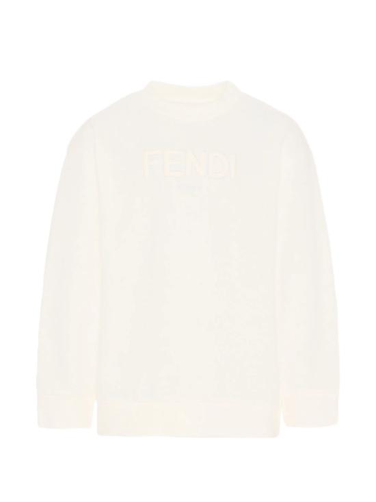 26SS [키즈] 펜디 트레이닝 상의 JUH108 5V0F0TU9 White