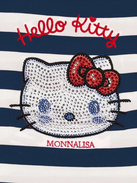 26SS [키즈] 모나리자 티셔츠 19G617 70429956 Blue - MONNALISA