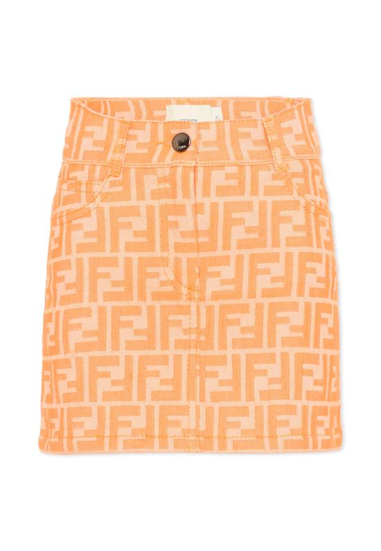 26SS [키즈] 펜디 스커트 JFE203 AVW1 F1JYS ORANGE