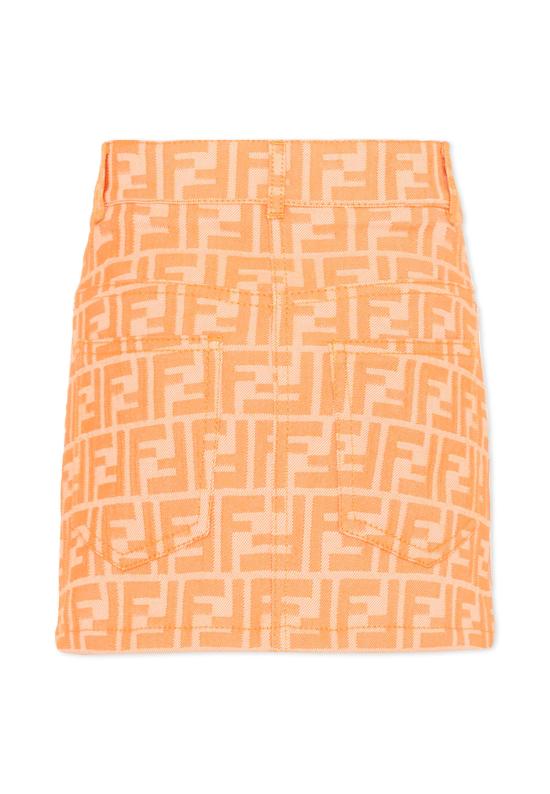 26SS [키즈] 펜디 스커트 JFE203 AVW1 F1JYS ORANGE - FENDI