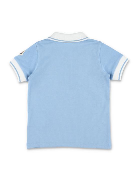 26SS [키즈] 몽클레어 티셔츠 8A000018496F 70Q BLUE - MONCLER