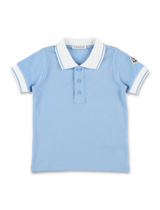 26SS [키즈] 몽클레어 티셔츠 8A000018496F 70Q BLUE