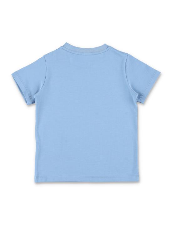 26SS [키즈] 몽클레어 티셔츠 8C0000489AUM 70Q BLUE - MONCLER