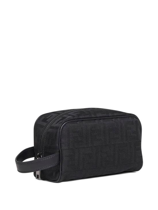 26SS 펜디 뷰티 케이스 7N0151 AVC6 F1USQ NERO RUT SAT - FENDI