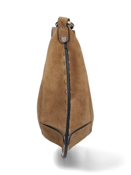 26SS 이자벨마랑 오스칸 문 스웨이드 카프스킨 레더 숄더백 PP0003FA A3C32M50TA Beige - ISABEL MARANT