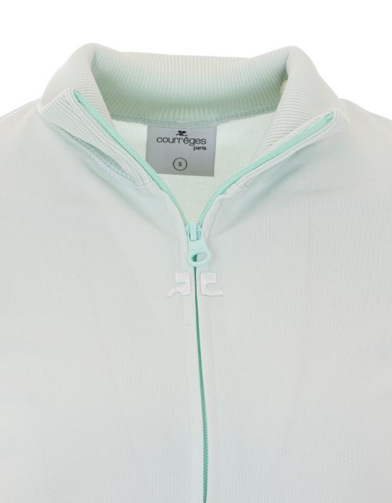 26SS 쿠레쥬 수트 자켓 126JVE148JS0091 7038 Green - COURREGES