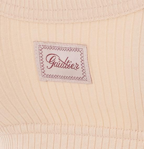 26SS 장 폴 고티에 긴팔 티셔츠 TO430 J01463 Beige - JEAN PAUL GAULTIER