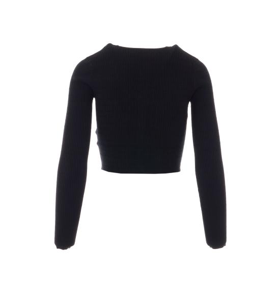 26SS 엘리자베타프랜치 스웨터 MK88B61E2 110 Black - ELISABETTA FRANCHI