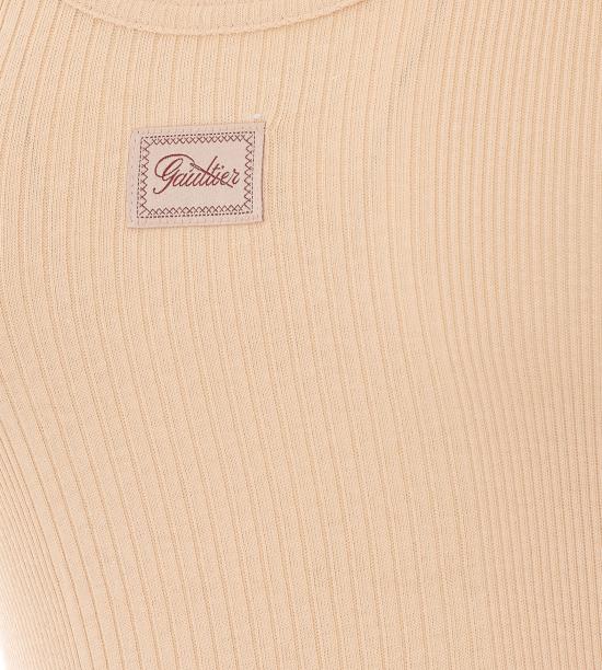 26SS 장 폴 고티에 미디 원피스 DR121 J01463 Beige - JEAN PAUL GAULTIER