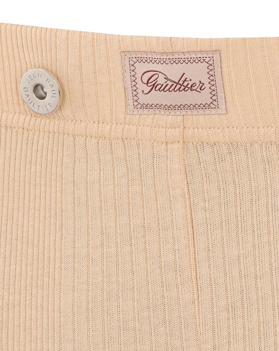 26SS 장 폴 고티에 숏팬츠 TR059 J01463 Beige - JEAN PAUL GAULTIER