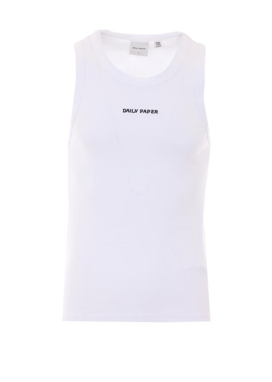 26SS 데일리 페이퍼 민소매 티셔츠 2512031 WHITE White