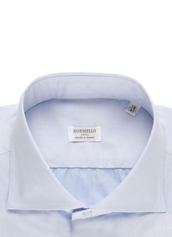 25FW 보리엘로 긴팔 셔츠 1401 8 MARECHIARO Light Blue - BORRIELLO