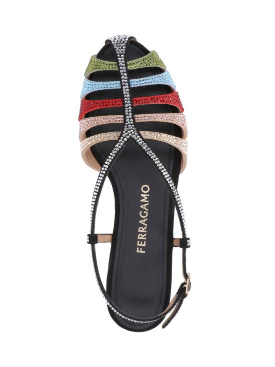 26SS 살바토레 페라가모 샌들 790205 001 MultiColour - SALVATORE FERRAGAMO