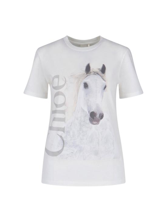 26SS 끌로에 반팔 티셔츠 26SJH11802 101 White