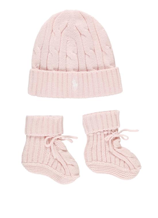 25FW [키즈] 랄프 로렌 모자 P01426 B 002 Pink