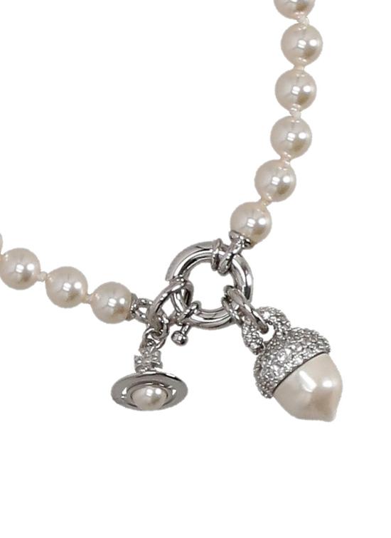 25FW 비비안웨스트우드 팔찌 6103008Y 02P373P373 Ivory - VIVIENNE WESTWOOD