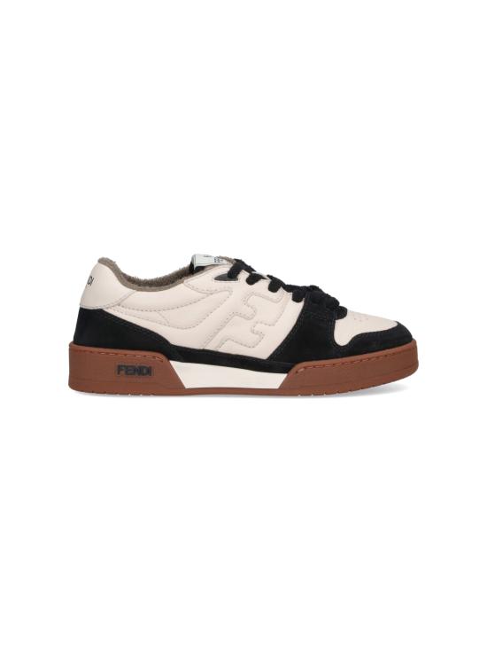 26SS 펜디 매치 스웨이드 로우탑 스니커즈 8E8252 AHH2 F1FZB Black