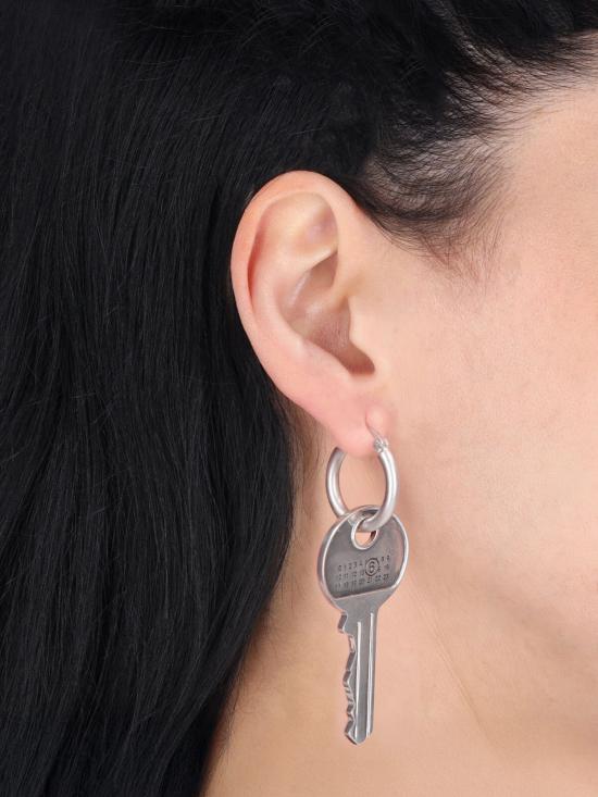 26SS MM6 메종마르지엘라 이어링 SM6VG0111 P7105 952 Silver - MM6 MAISON MARGIELA