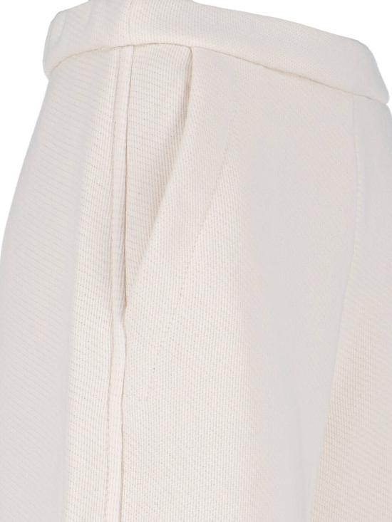 26SS 막스마라 스트레이트 팬츠 2611781038600 001 White - MAX MARA