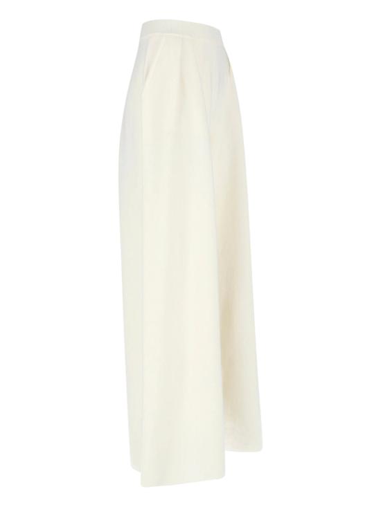 26SS 막스마라 스트레이트 팬츠 2611331011600 001 White - MAX MARA