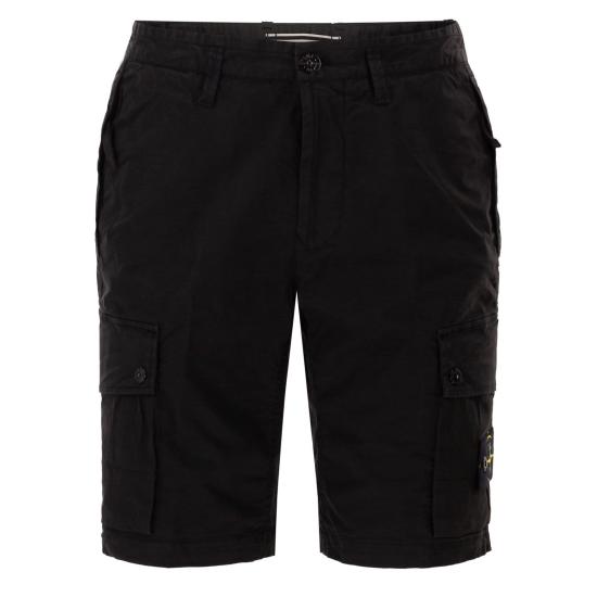  스톤 아일랜드 숏팬츠 L1S15L100019 BLACK