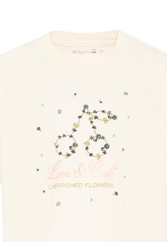 26SS [키즈] 봉쁘앙 티셔츠 S06GTSK00024 102 IVORY - BONPOINT