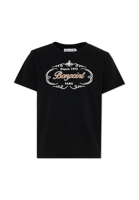 26SS [키즈] 봉쁘앙 티셔츠 S06BTSK00007 199A BLACK