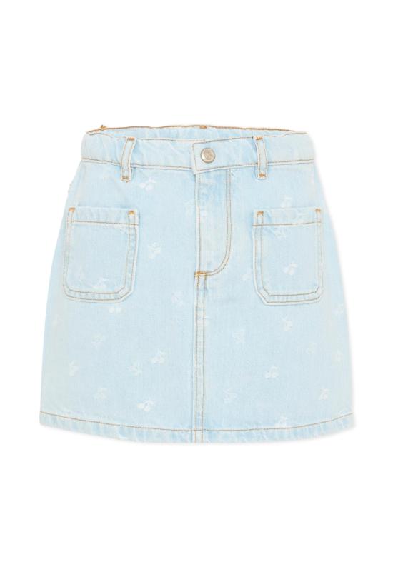 26SS [키즈] 봉쁘앙 스커트 S06GSKW00008 610 DENIM