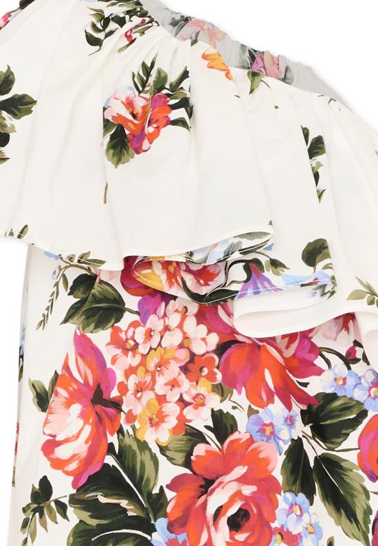 26SS [키즈] 돌체앤가바나 트레이닝 상의 L51N73 HS5UU HA5ZO WHITE - DOLCE & GABBANA