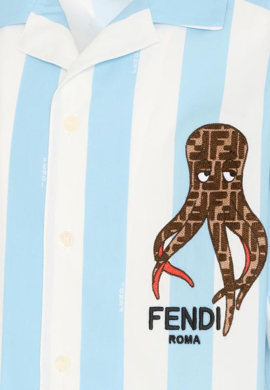 26SS [키즈] 펜디 트레이닝 상의 JMC208 AVWF F1UVS MULTICOLOR - FENDI