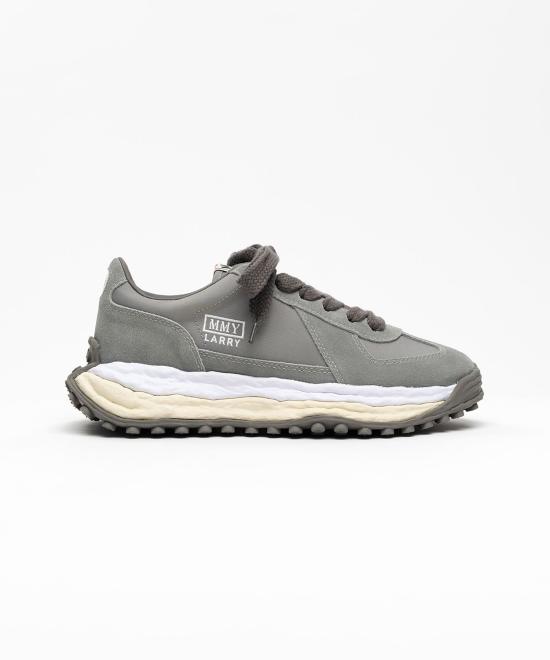  메종 미하라 야스히로 래리 OG솔 믹스 메테리얼 로우탑 스니커즈 A14FW703 GRAY DOM