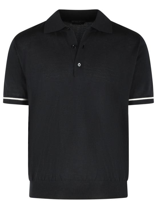 26SS 톰포드 폴로 티셔츠 KPS032 YMK112NAA Black