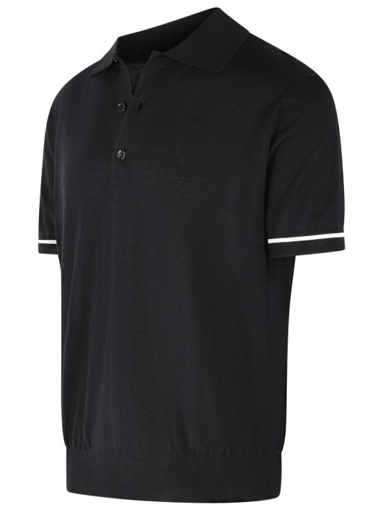 26SS 톰포드 폴로 티셔츠 KPS032 YMK112NAA Black - TOMFORD