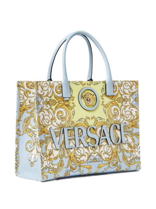 26SS 베르사체 토트백 1004741 1A171485UD6V Clear Blue - VERSACE