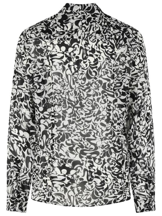 26SS 드리스 반 노튼 긴팔 셔츠 020703 3006900 Black - DRIES VAN NOTEN