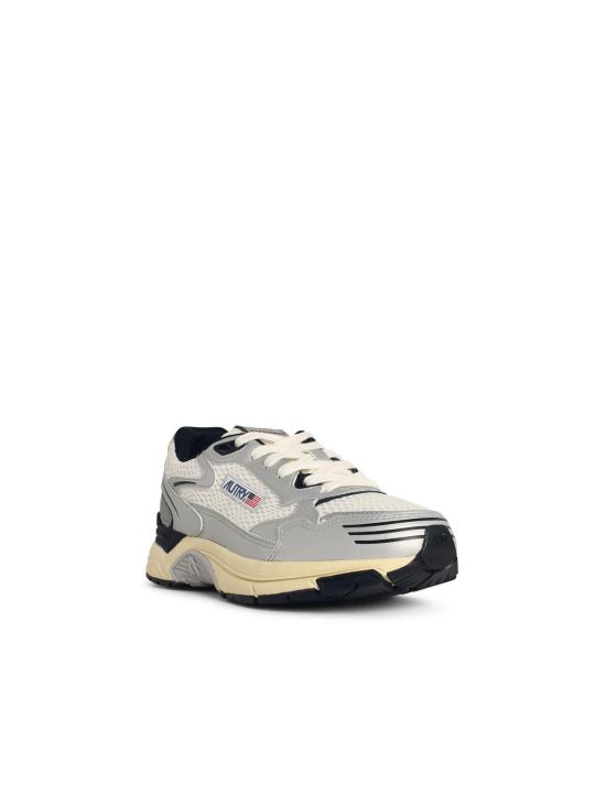 26SS 오트리 HYPERWAY 하이퍼웨이 스니커즈 HYLWMV03 Silver - AUTRY