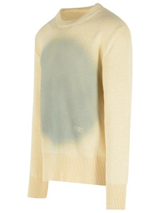 26SS MM6 메종마르지엘라 스웨터 SH0HL0040 M13213101S Ivory - MM6 MAISON MARGIELA